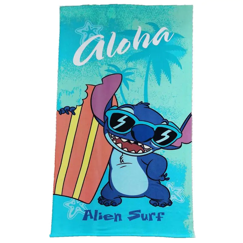 Disney Stitch mikrovláknový strandtörölköző termékfotó