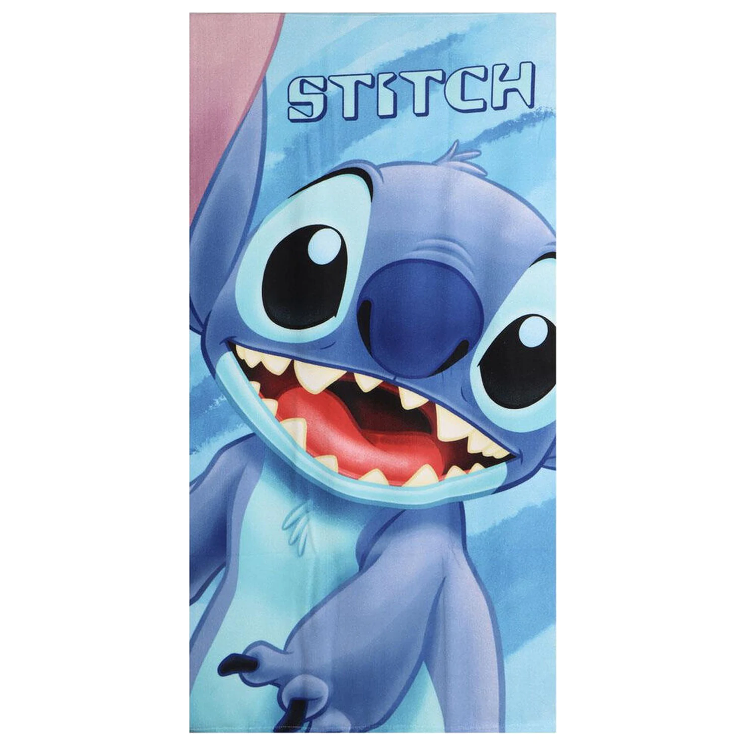 Disney Stitch mikrovláknová plážová osuška produktová fotografia