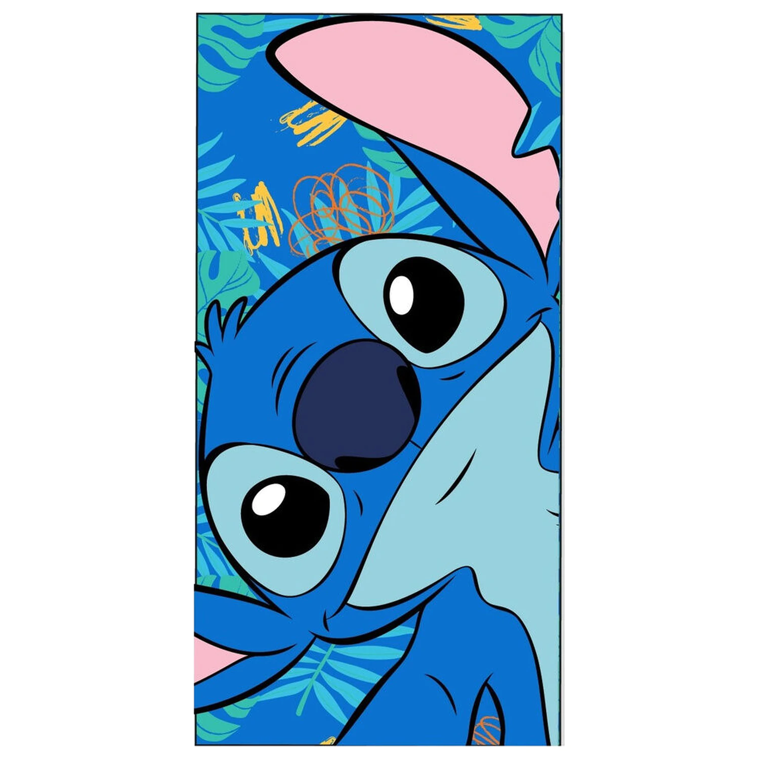 Disney Stitch mikrovláknová plážová osuška produktová fotografia