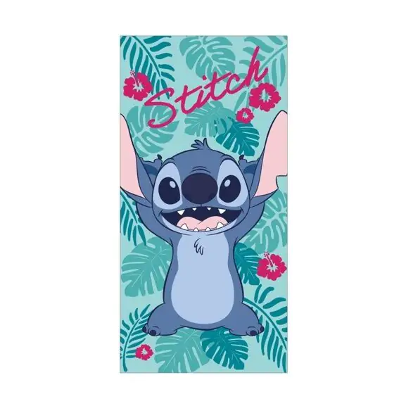 Disney Stitch mikrovlakenná plážová osuška termékfotó