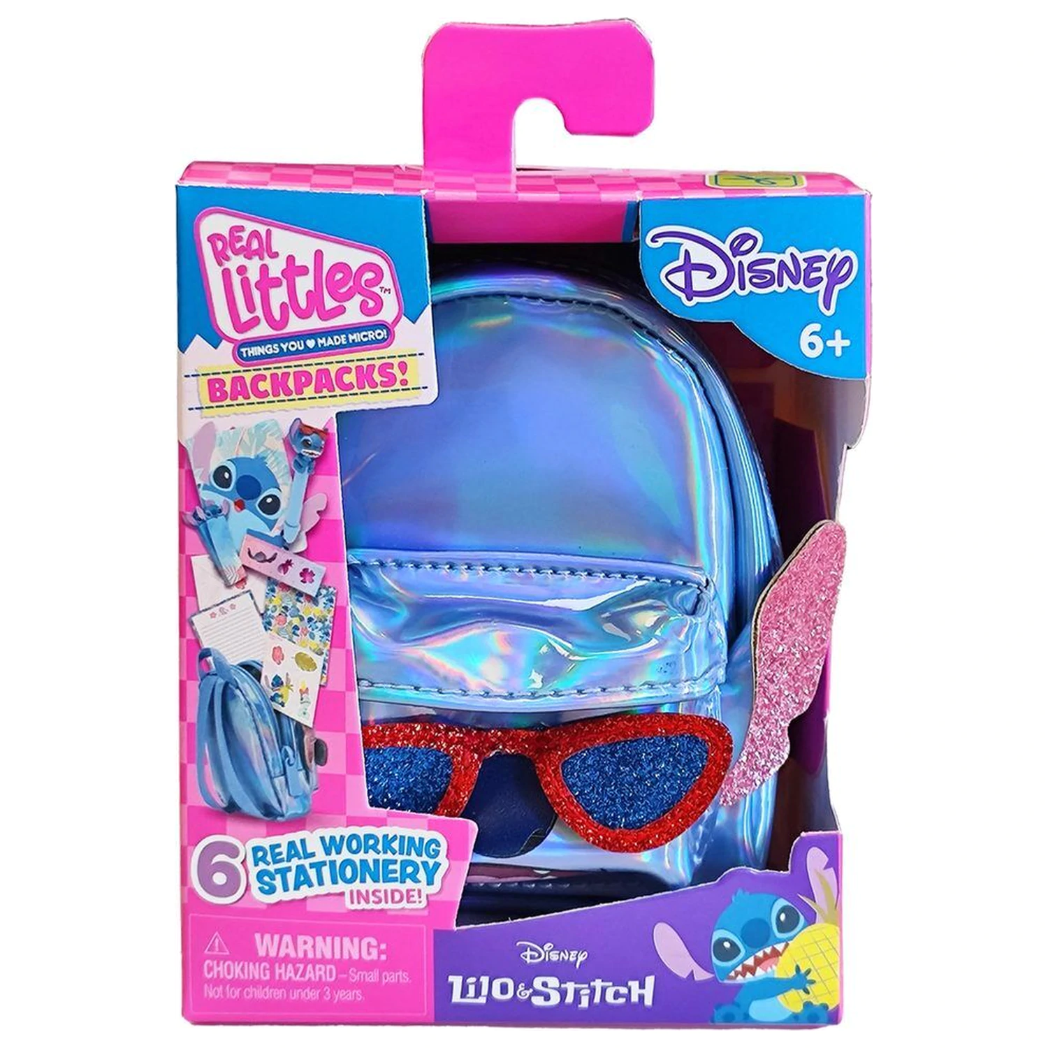 Disney Stitch mini batoh s príslušenstvom produktová fotografia
