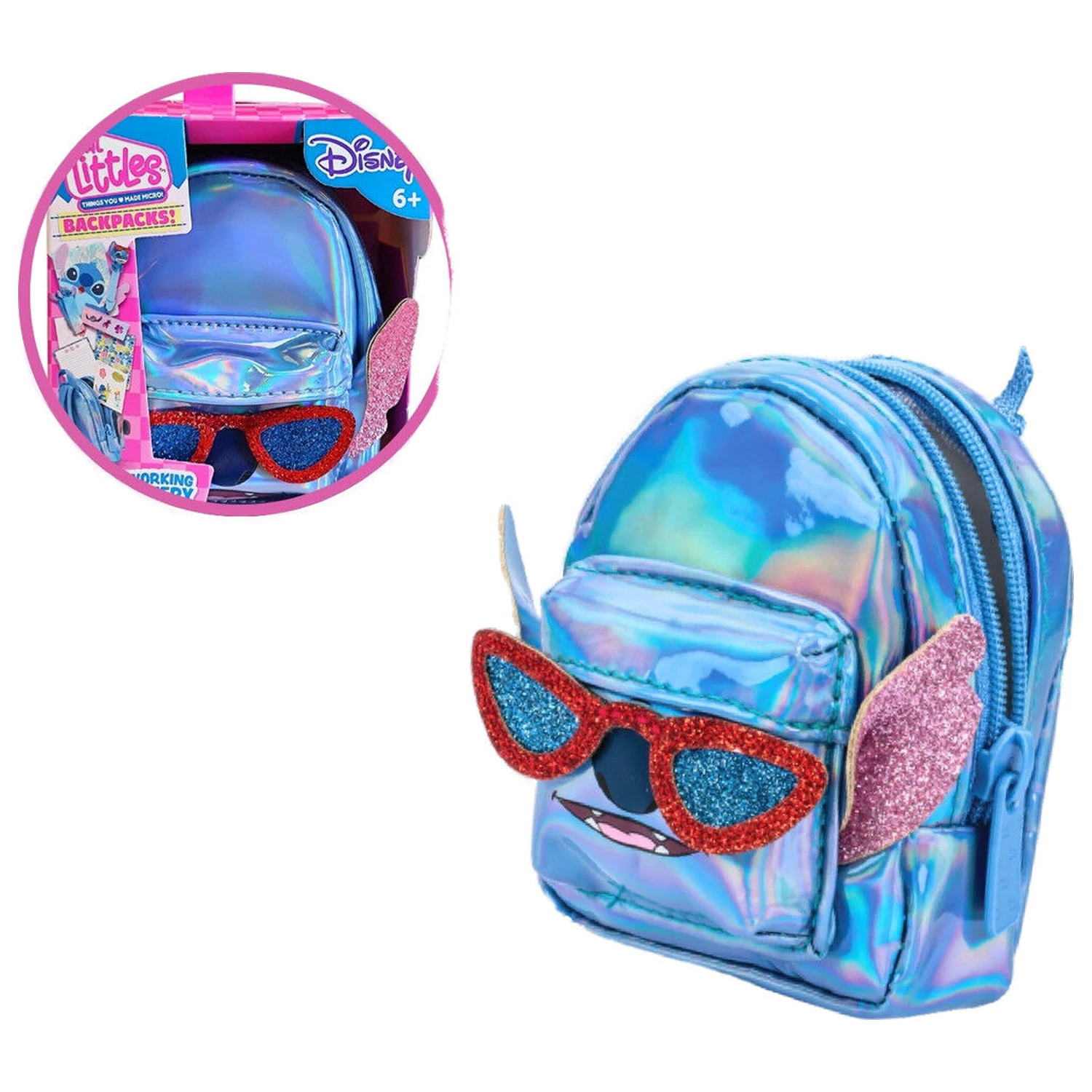 Disney Stitch mini batoh s príslušenstvom produktová fotografia