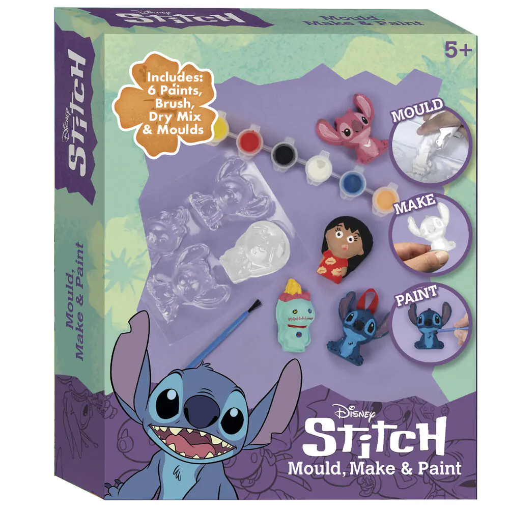 Disney Stitch forma na výrobu a maľovanie produktová fotografia