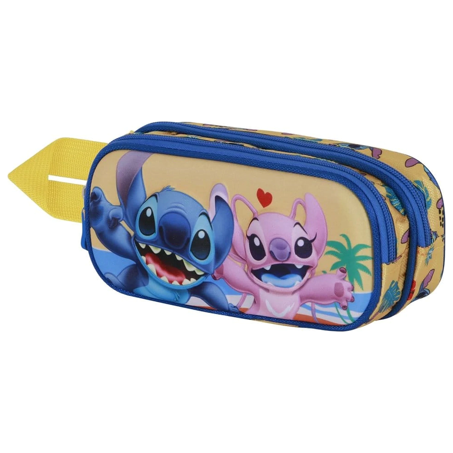 Disney Stitch Ocean 3D dvojité puzdro na ceruzky produktová fotografia