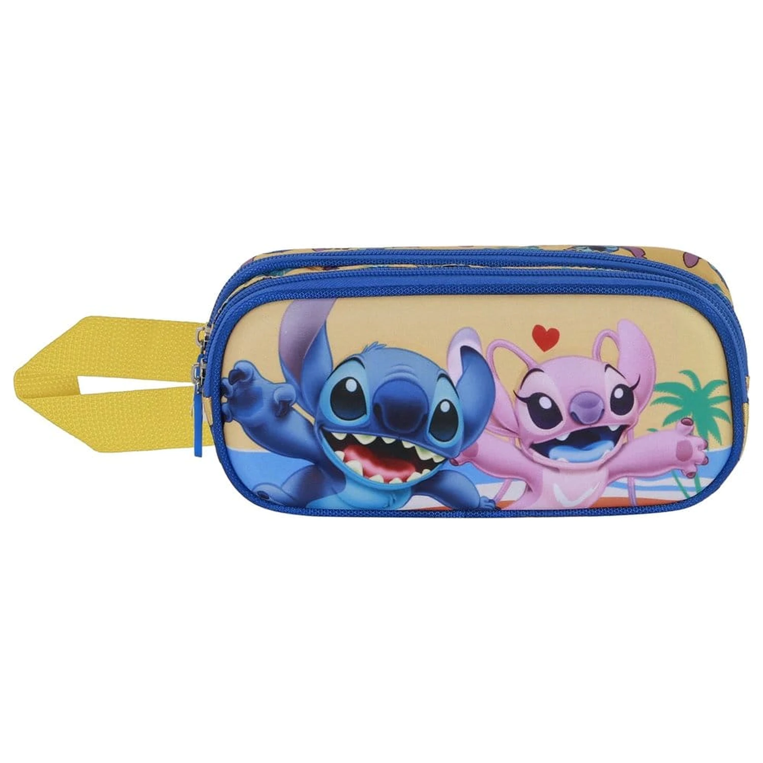 Disney Stitch Ocean 3D dvojité puzdro na ceruzky produktová fotografia