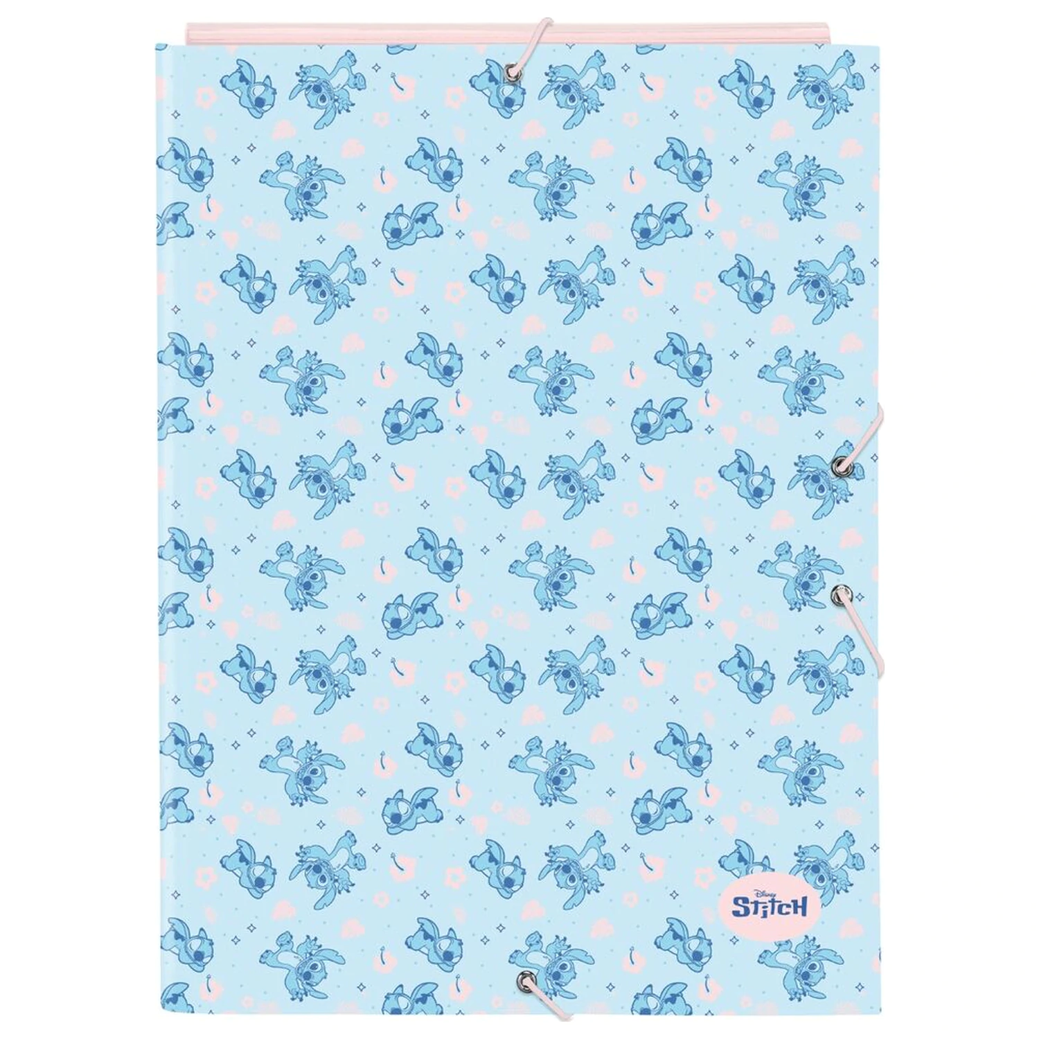 Disney Stitch Ohana A4 kartónový zakladač s klopami produktová fotografia