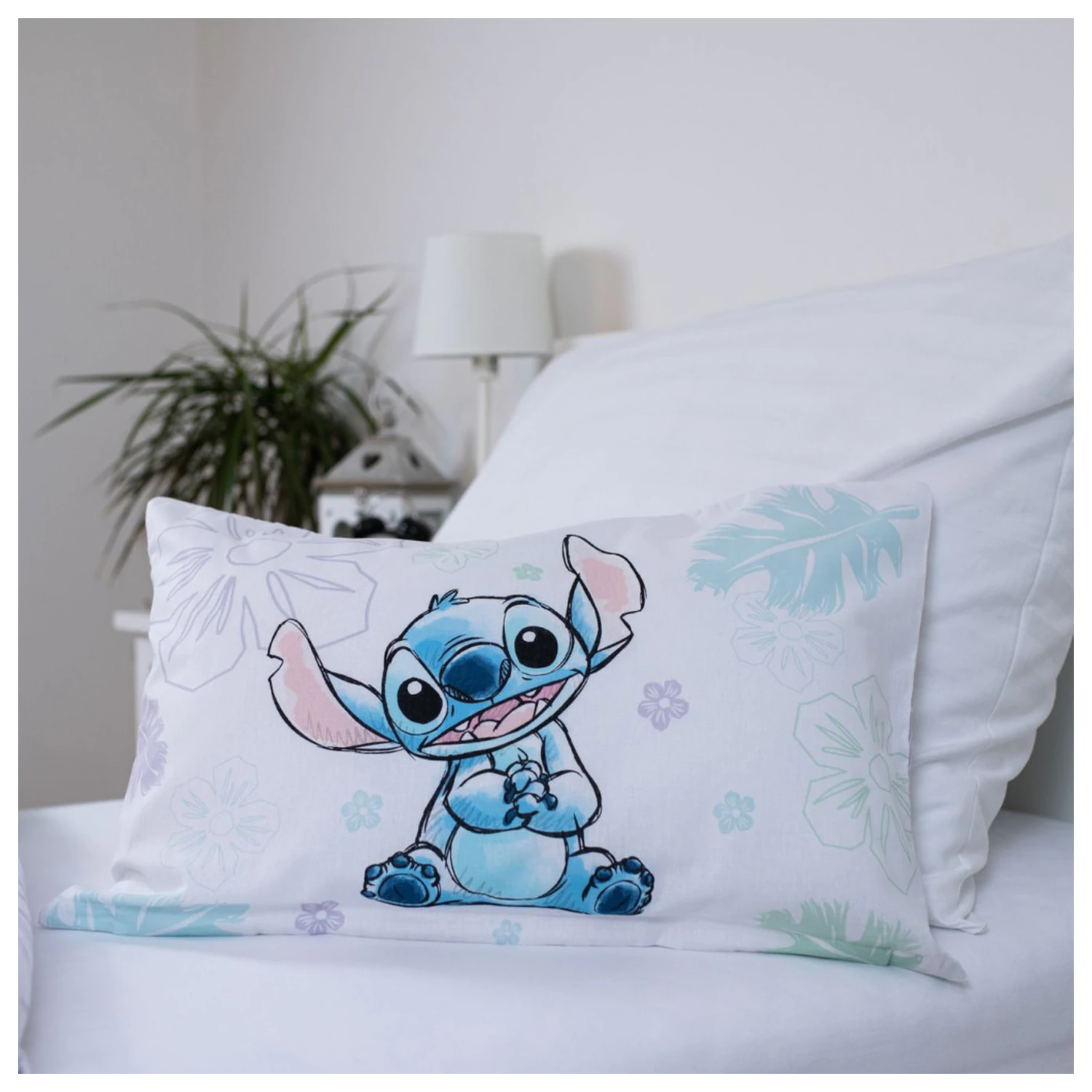 Disney Stitch Ohana biely detský obliečka na perinu produktová fotografia