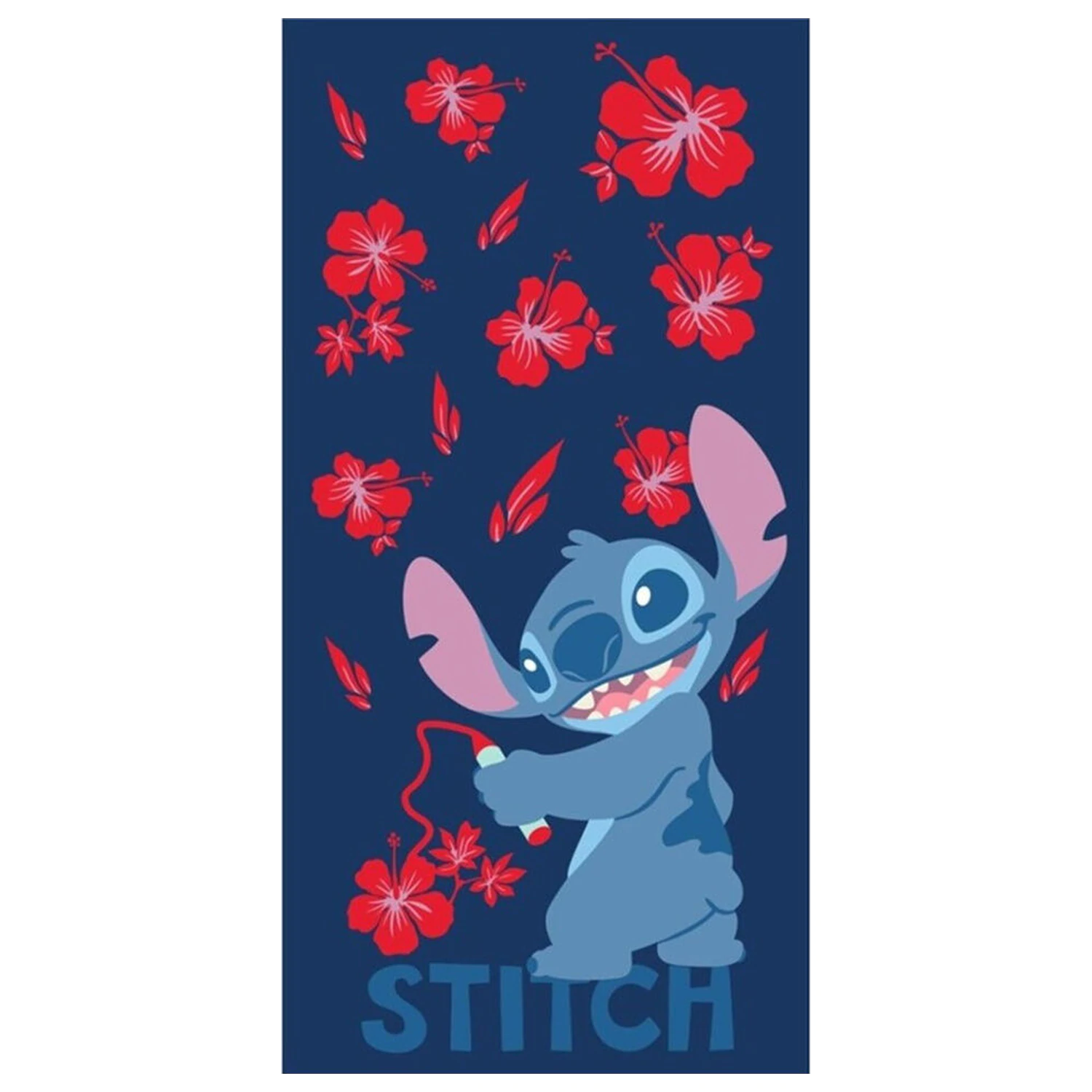 Disney Stitch bavlnená plážová osuška produktová fotografia