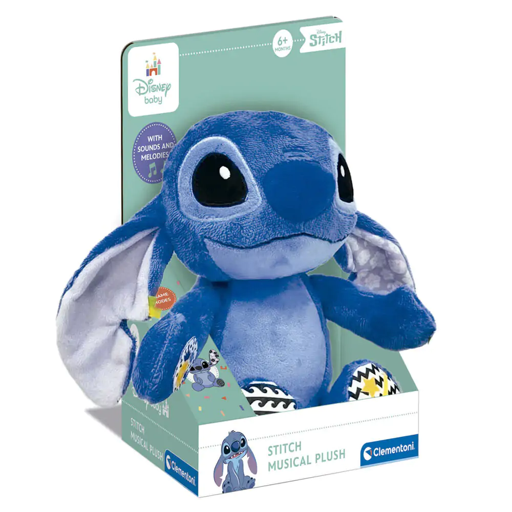 Disney Stitch hudobná plyšová hračka produktová fotografia