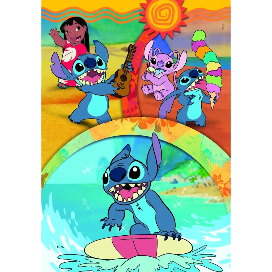 Disney Stitch puzzle 104 dielikov produktová fotografia