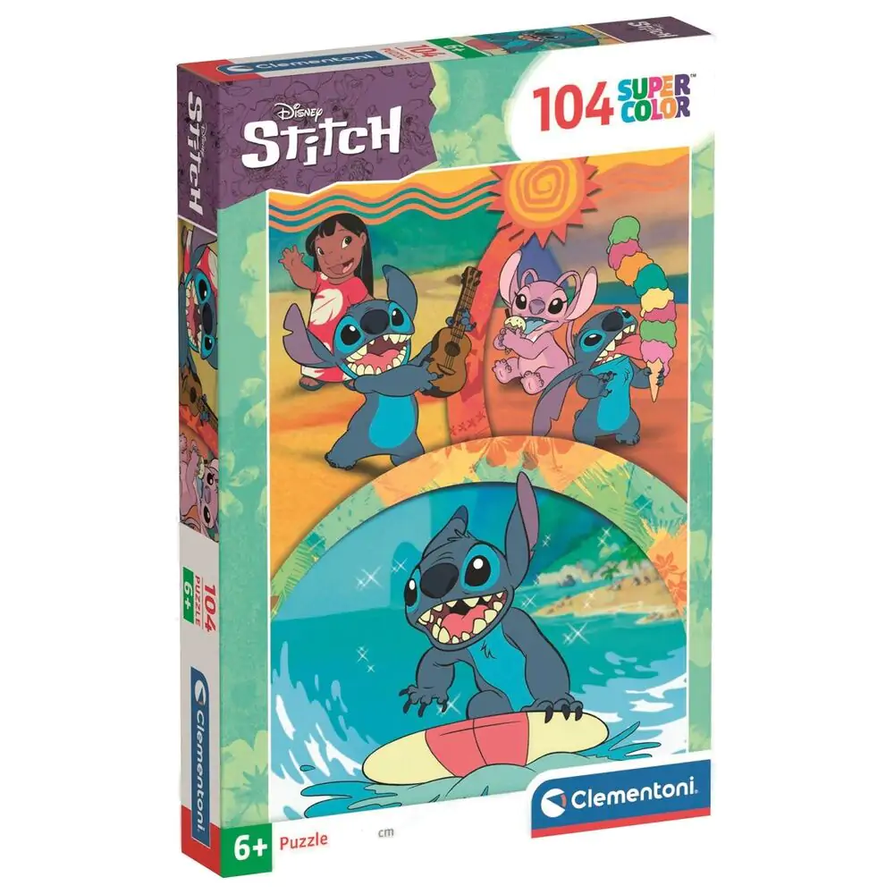 Disney Stitch puzzle 104 dielikov produktová fotografia