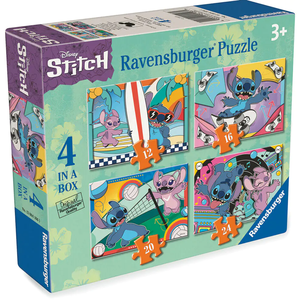 Disney Stitch puzzle 12-16-20-24 dielikov produktová fotografia