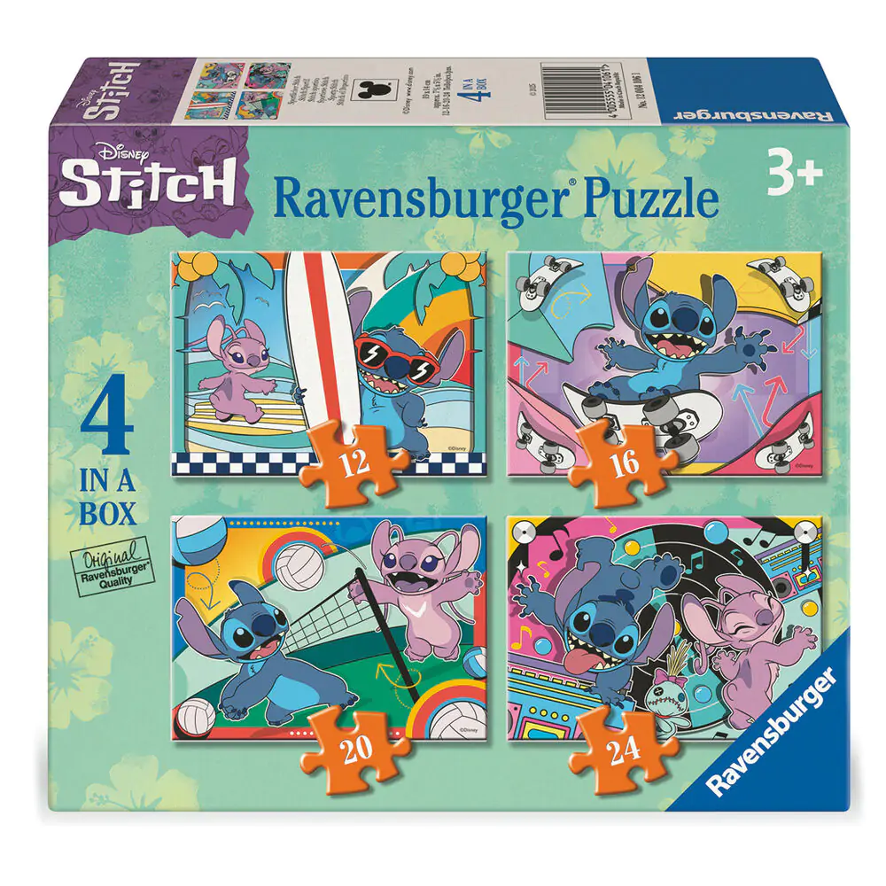 Disney Stitch puzzle 12-16-20-24 dielikov produktová fotografia