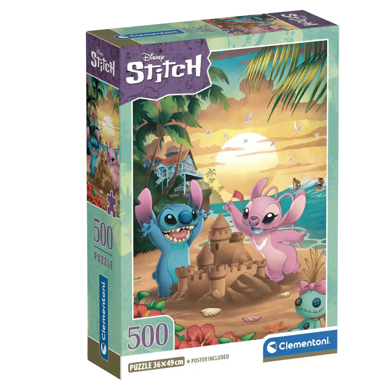 Disney Stitch puzzle 500 ks termékfotó