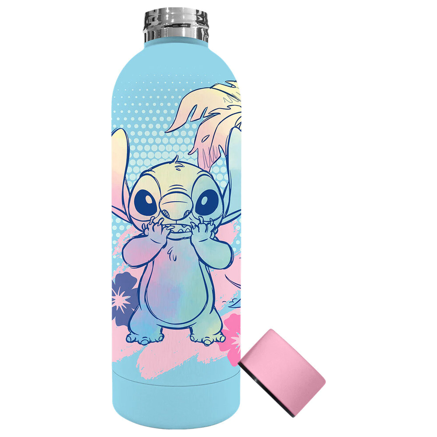 Disney Stitch nerezová fľaša na vodu s jemným dotykom 500 ml produktová fotografia