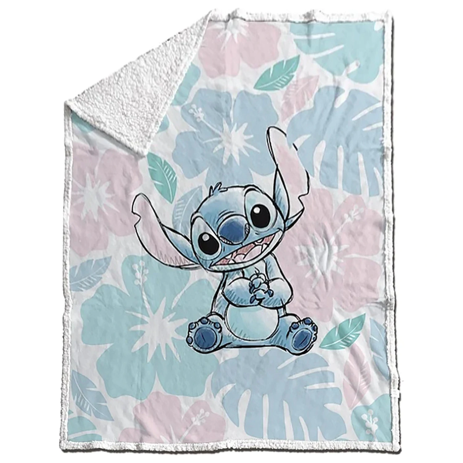 Disney Stitch Settle sherpa deka produktová fotografia