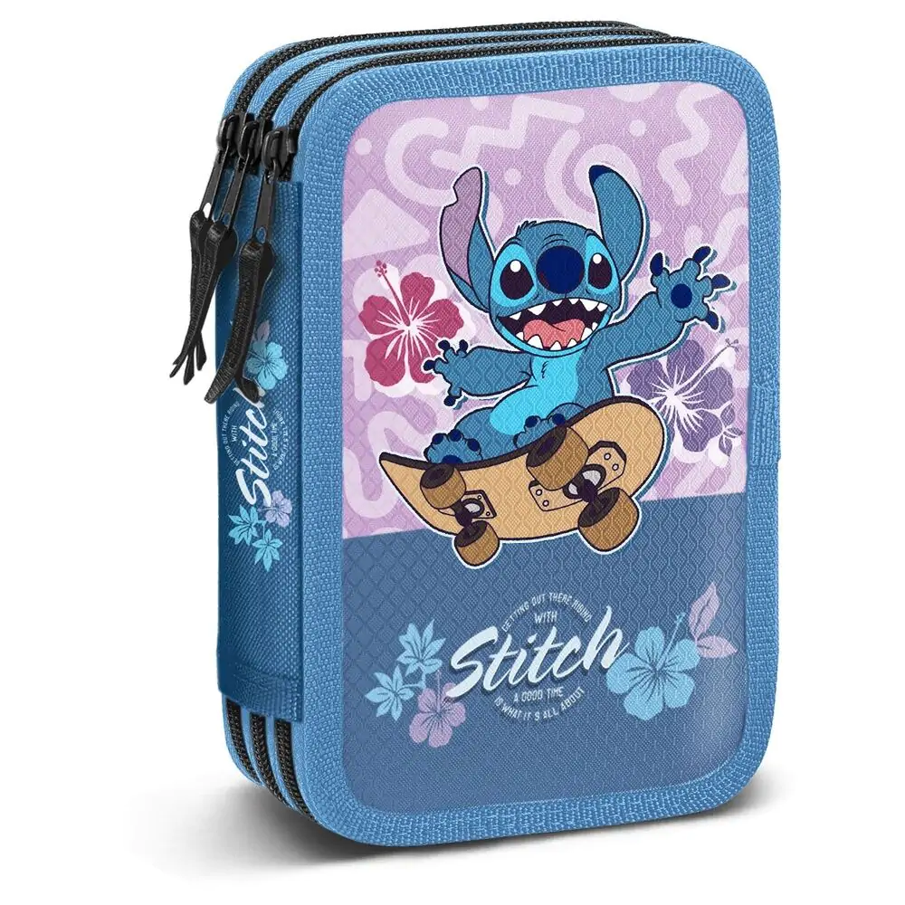 Disney Stitch Skate trojitý peračník produktová fotografia