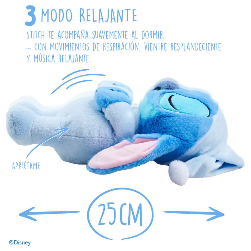 Disney Stitch Spiaca plyšová hračka 31cm so zvukom produktová fotografia