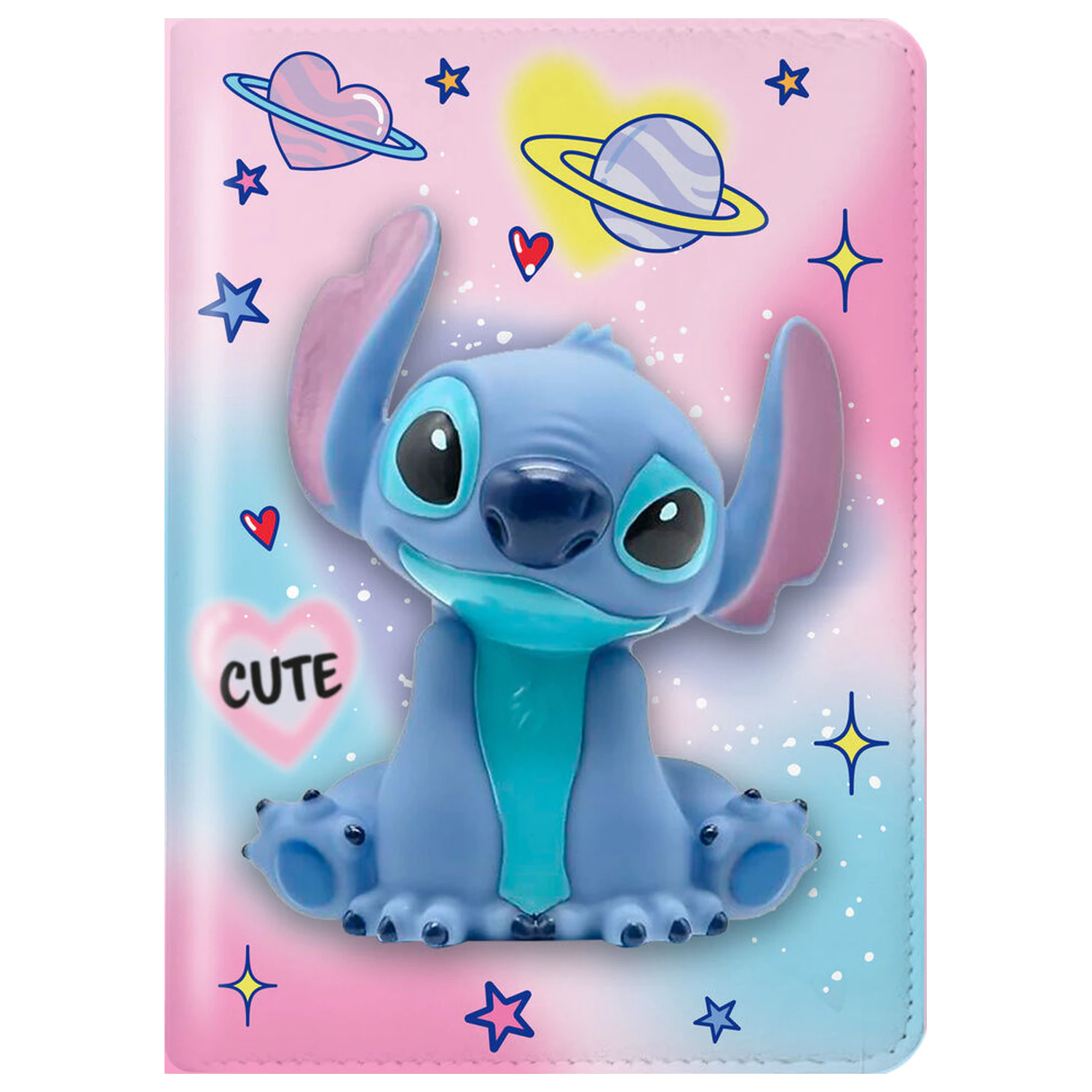 Disney Stitch mäkký zošit + pompomové pero produktová fotografia