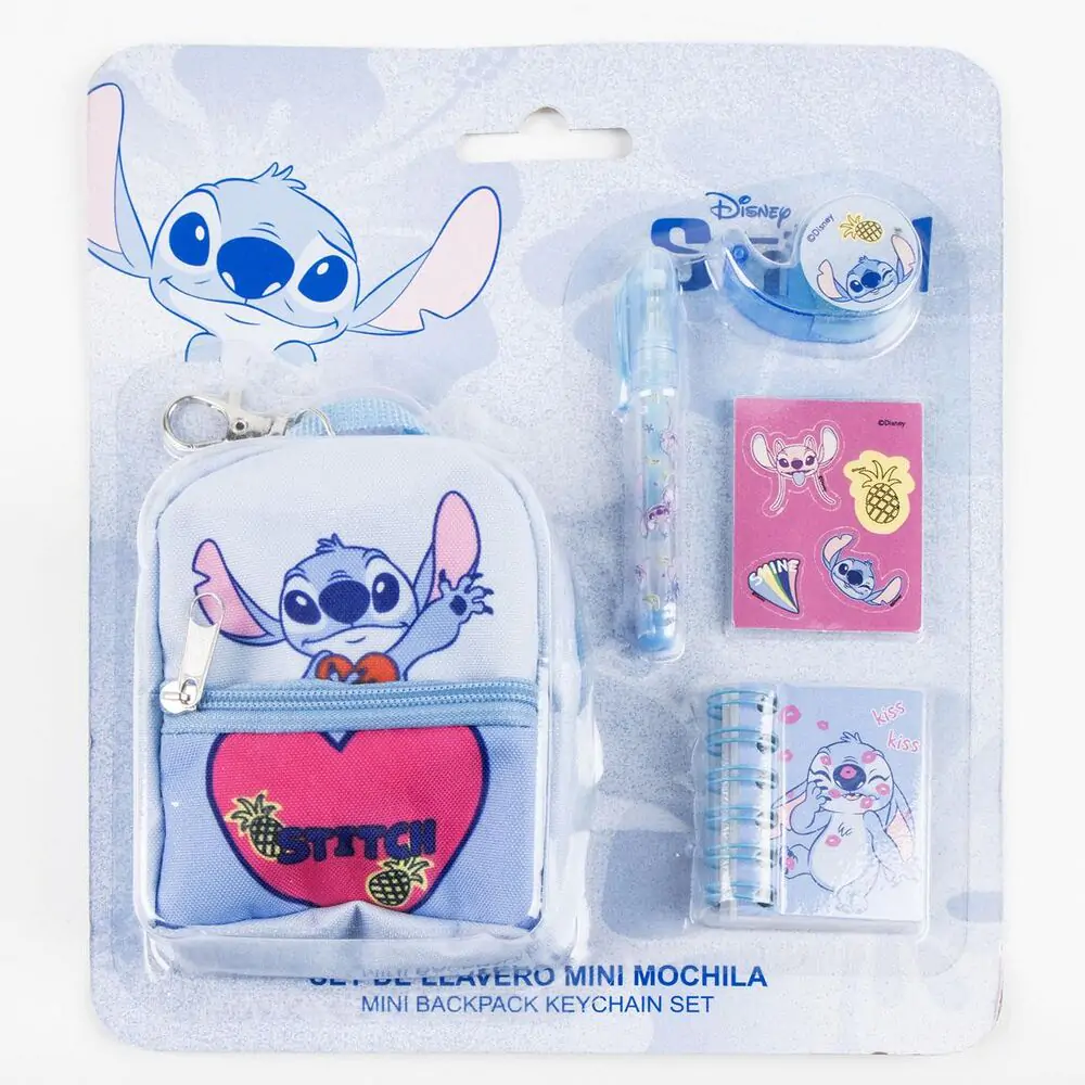 Disney Stitch Papiernictvo mini ruksak set produktová fotografia