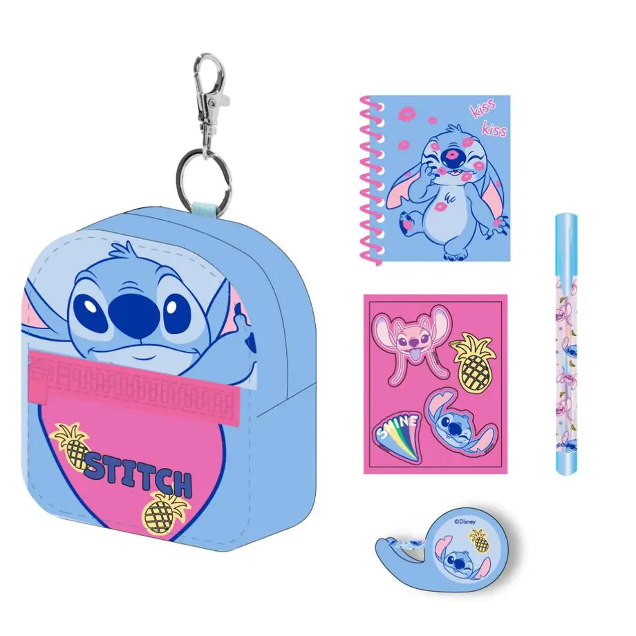 Disney Stitch Papiernictvo mini ruksak set produktová fotografia