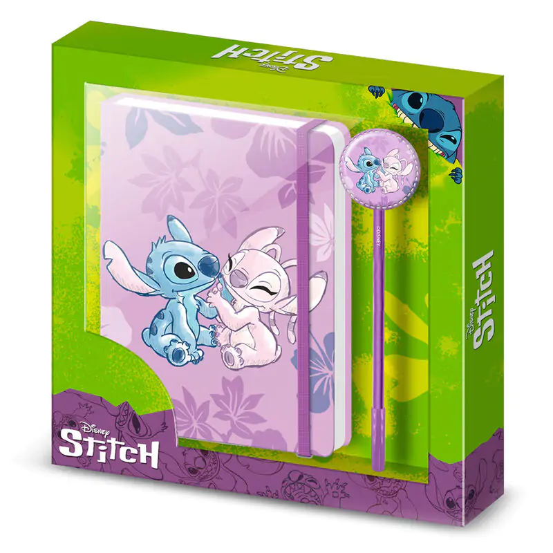 Disney Stitch - Stitch & Angel diár + sada pier produktová fotografia