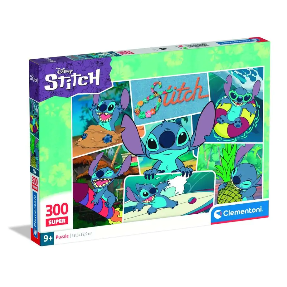 Disney Stitch super puzzle 300 dielikov produktová fotografia