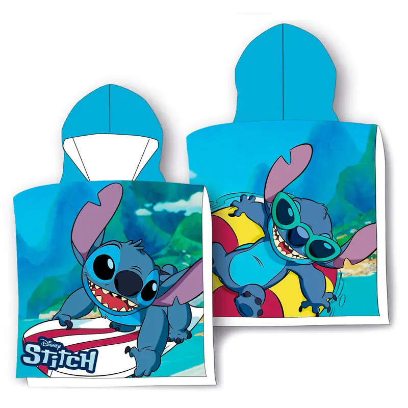 Disney Stitch Surf mikrovláknový poncsótörölköző termékfotó