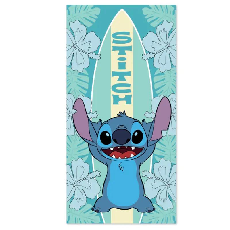 Disney Stitch Surf mikrovláknová plážová osuška termékfotó