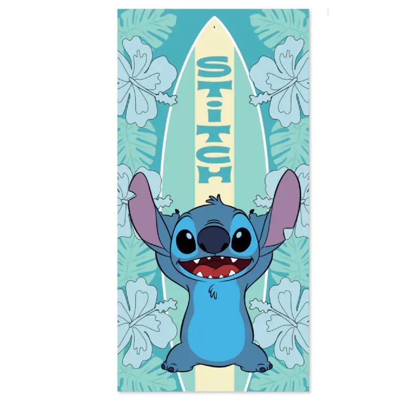 Disney Stitch Surf bavlnená plážová osuška termékfotó