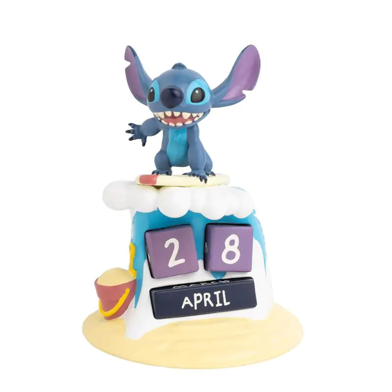 Disney Stitch Surfer 3D večný kalendár termékfotó