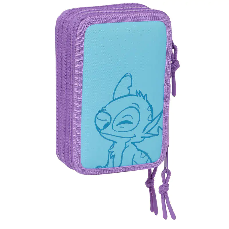 Disney Stitch Sweet triple pencil case 36pcs termékfotó