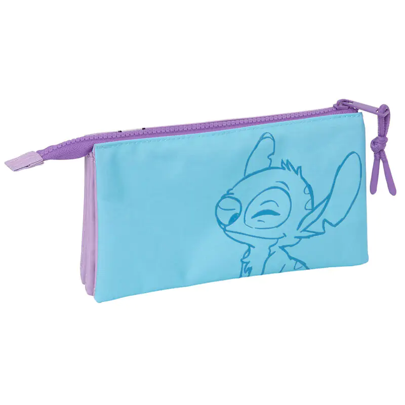 Disney Stitch Sweet triple pencil case termékfotó