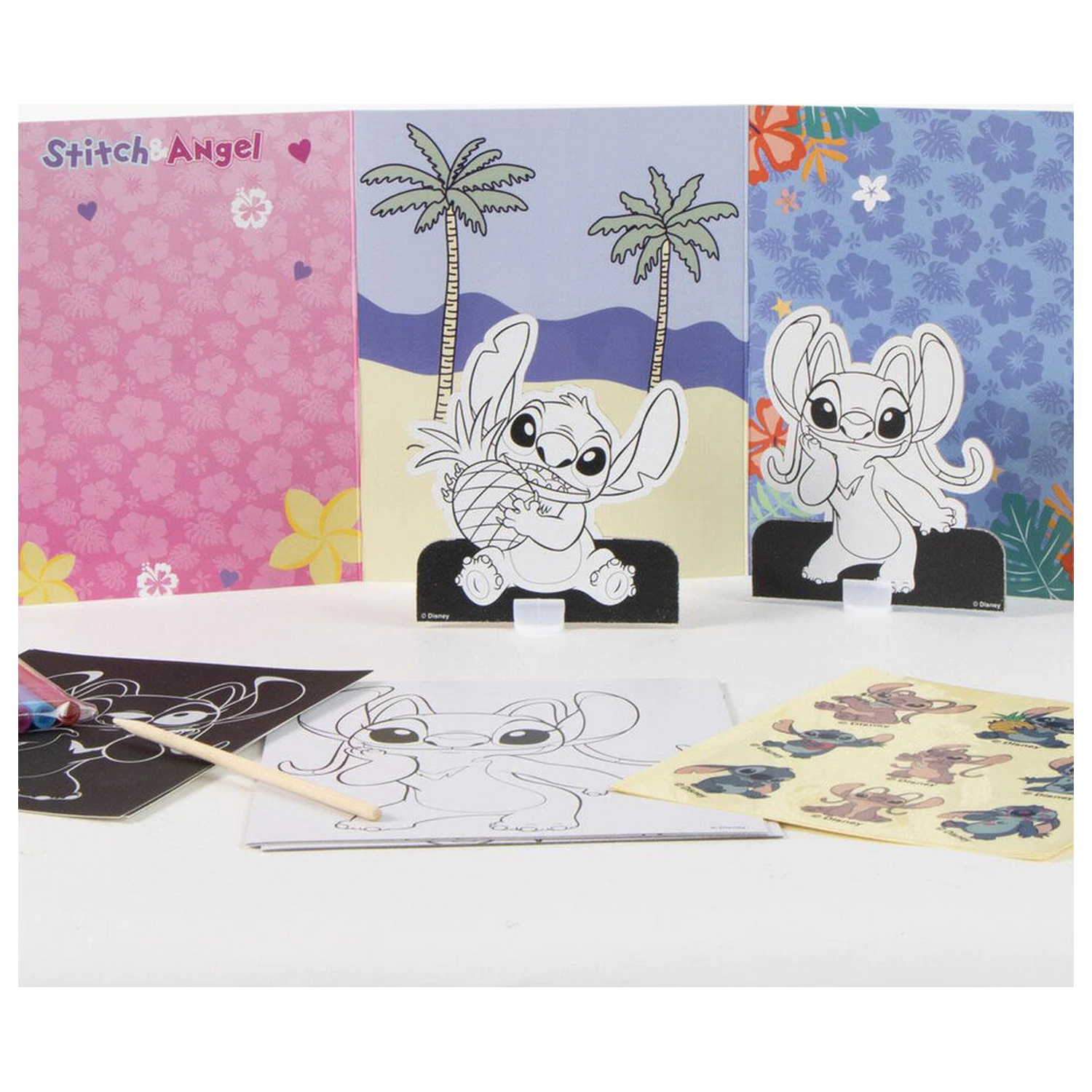 Disney Stitch súprava tašky na vyfarbovanie produktová fotografia