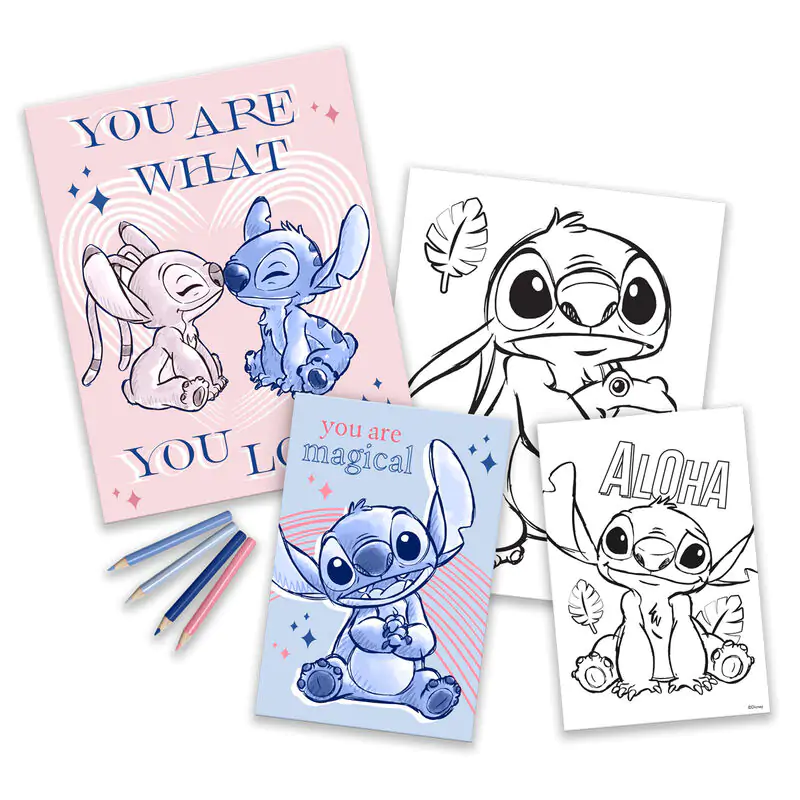 Sada omaľovávok Disney Stitch termékfotó