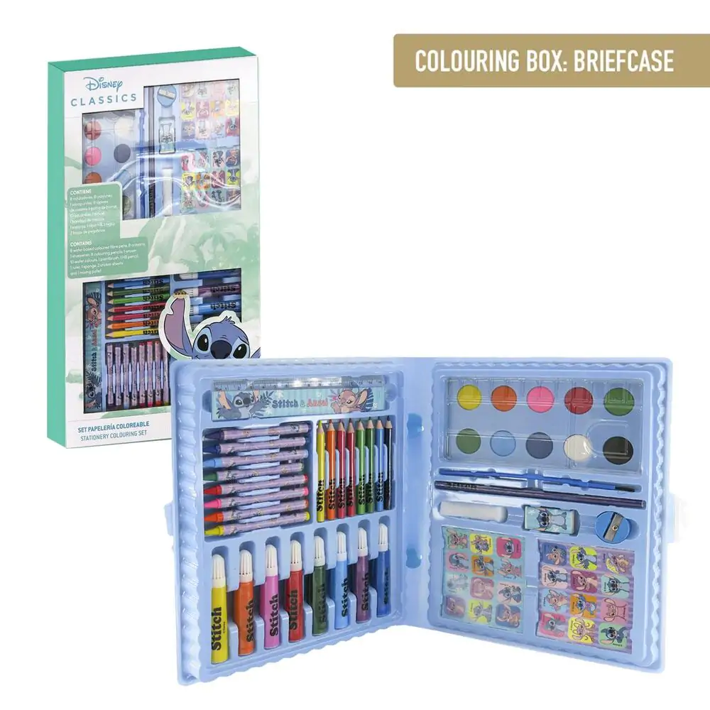 Disney Stitch omaľovánky stationery set produktová fotografia