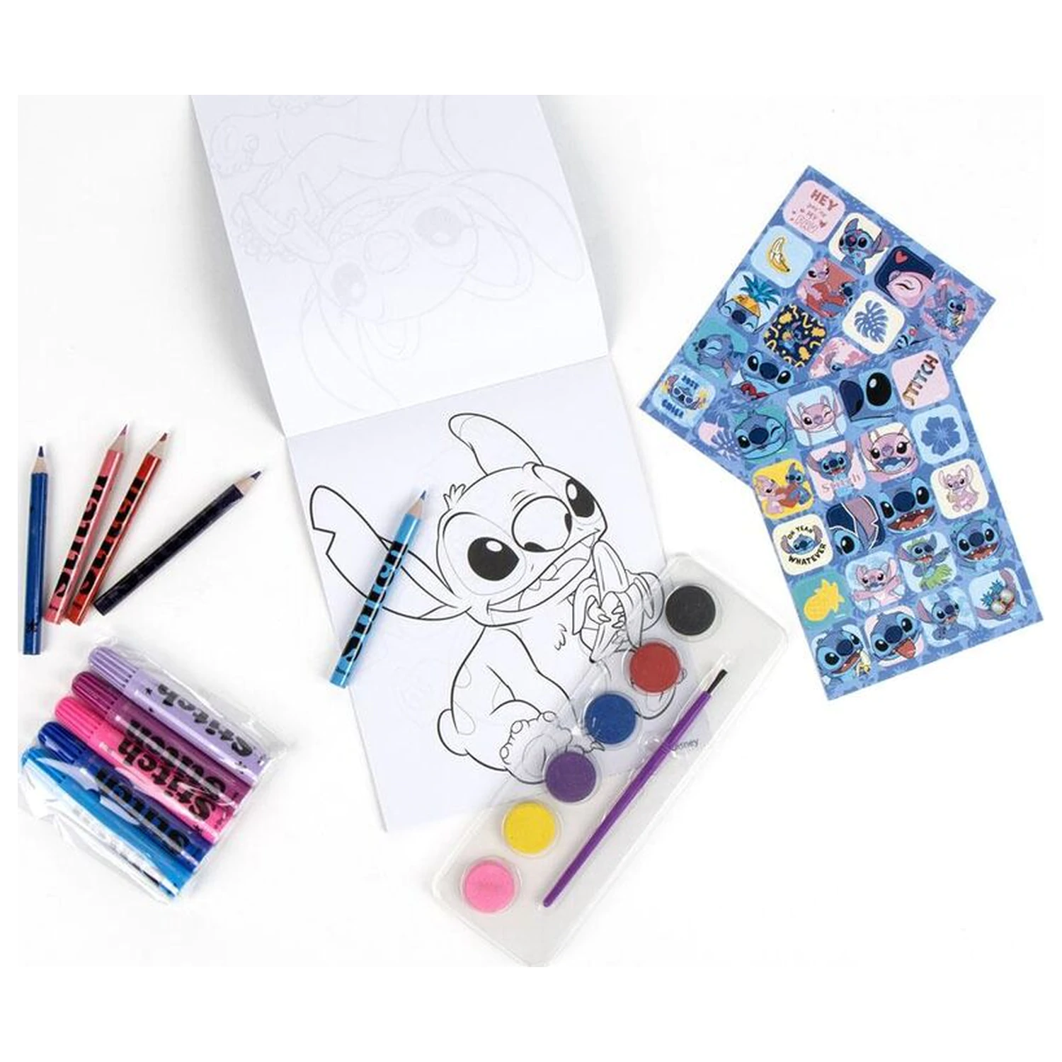 Disney Stitch ruksak stationery set produktová fotografia