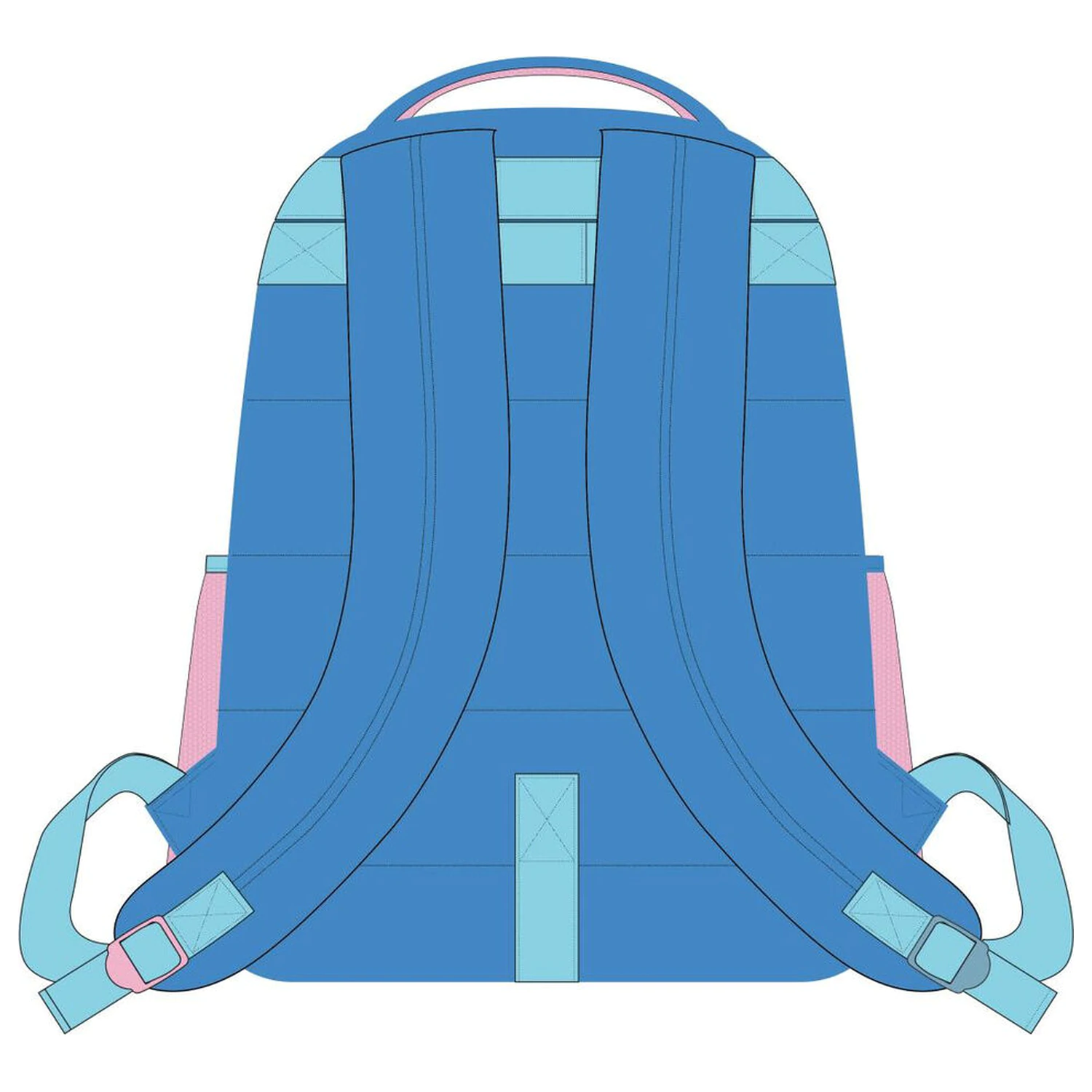 Disney Stitch adaptabilný batoh 42cm produktová fotografia
