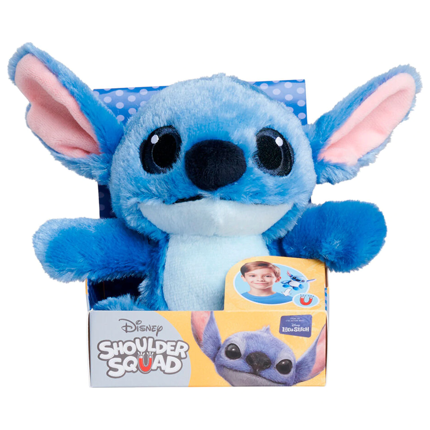 Disney Stitch The Movie plyšová hračka ramenná 12 cm produktová fotografia