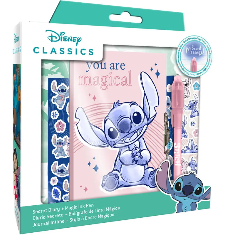 Disney Stitch tajný denník + magic pen termékfotó