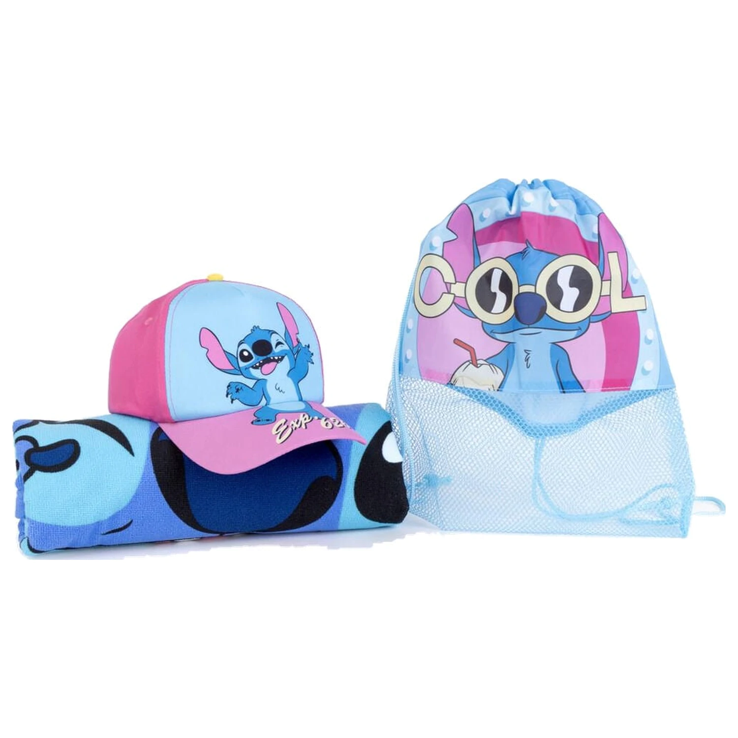 Disney Stitch súprava uteráka, tašky a šiltovky produktová fotografia