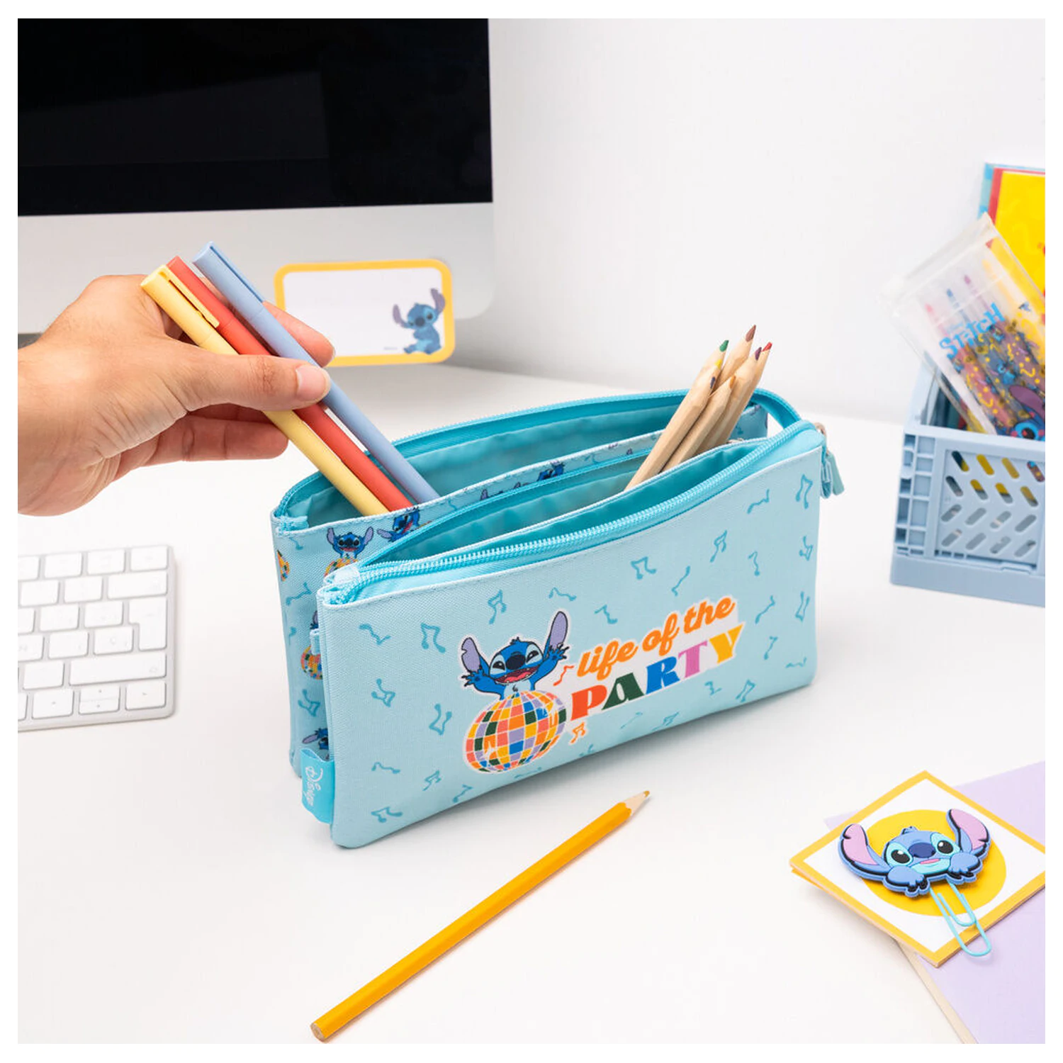 Disney Stitch trojitý peračník produktová fotografia