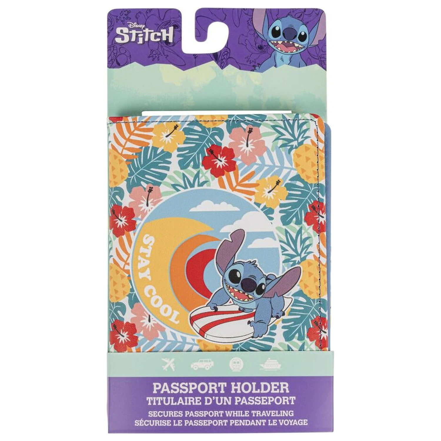 Disney Stitch puzdro na pas produktová fotografia