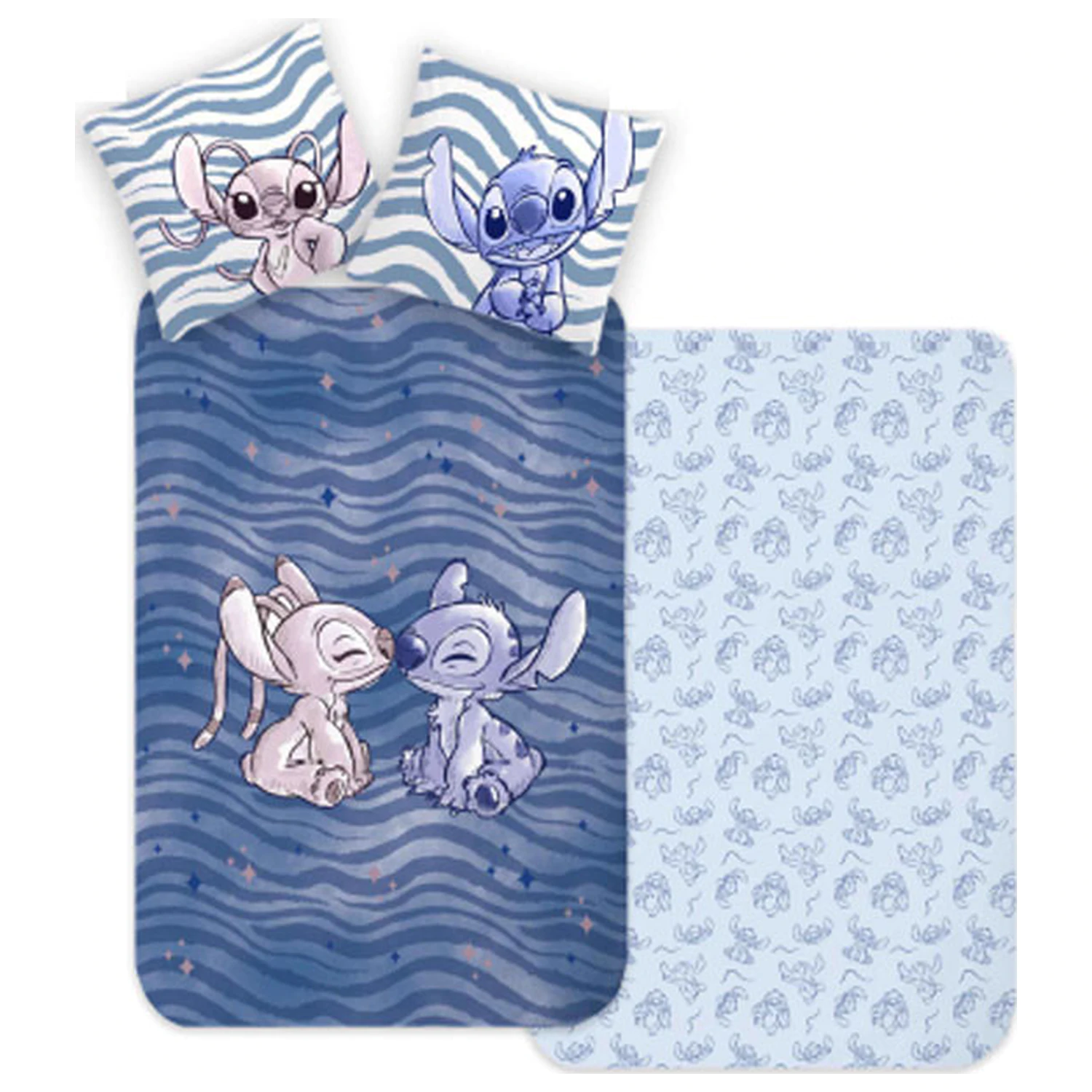 Disney Stitch Wave detský, predškolský poťah na perinu produktová fotografia