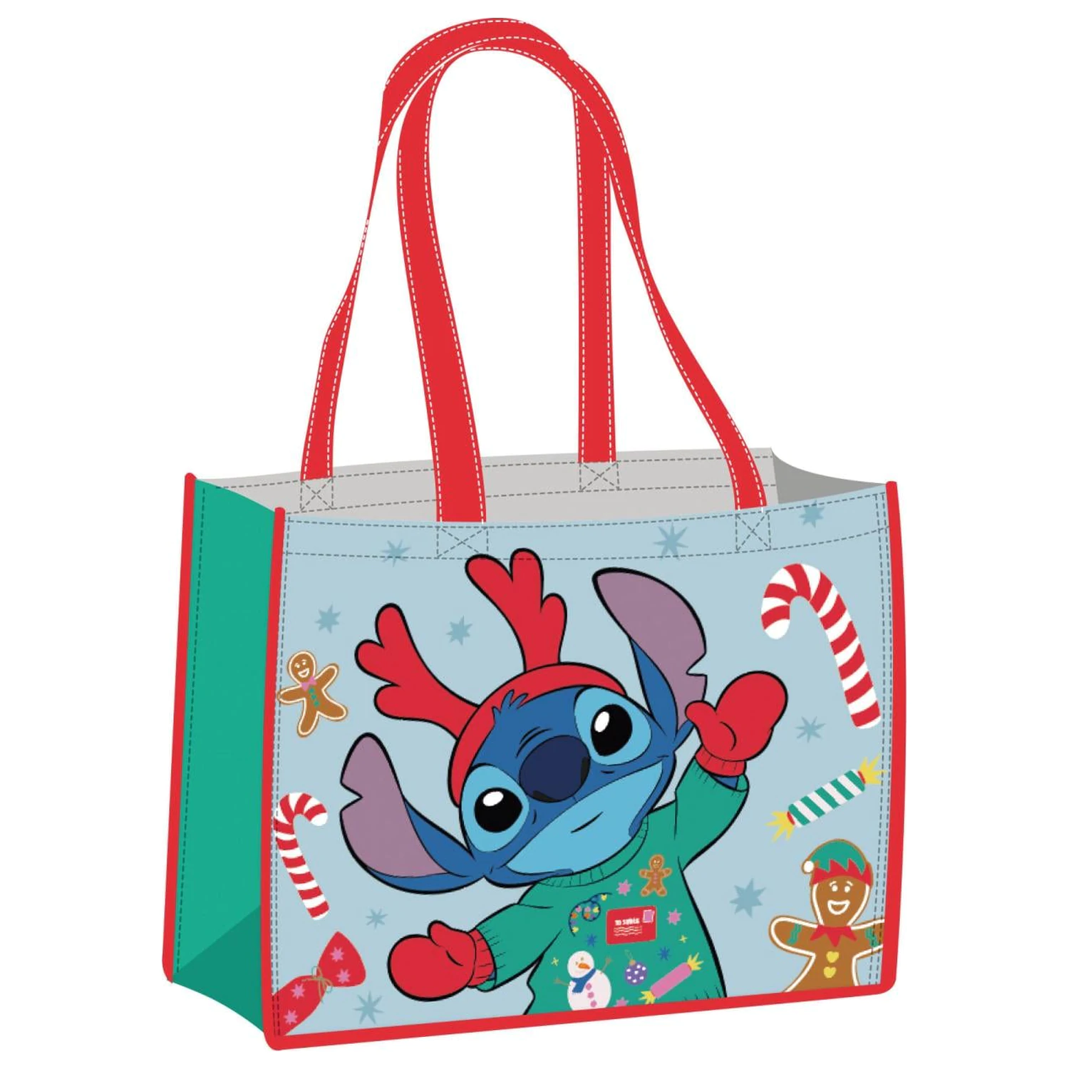 Disney Stitch "Xmas" nákupná taška produktová fotografia