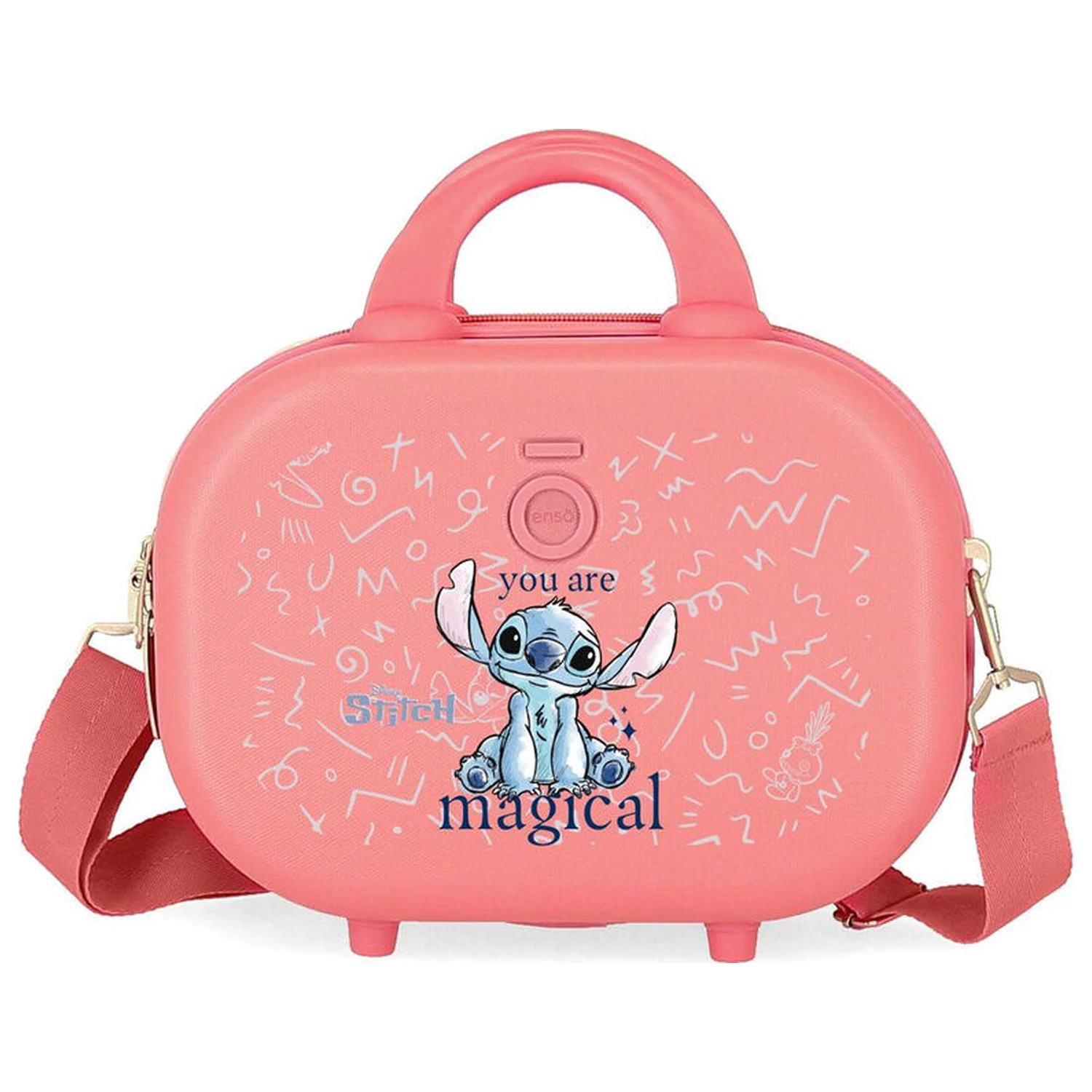 Disney Stitch You Are Magical ABS prispôsobiteľný kozmetický kufrík produktová fotografia