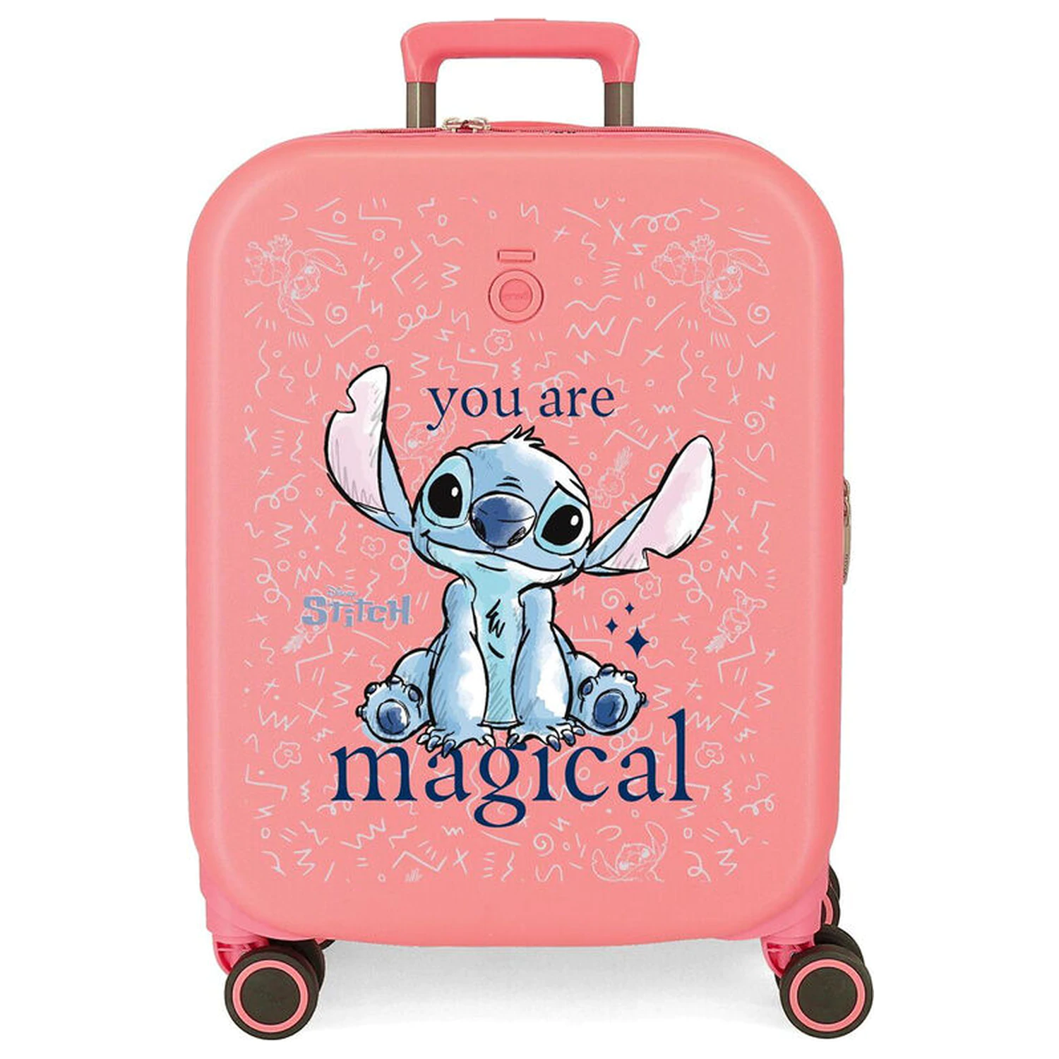 Disney Stitch You Are Magical ABS cestovný kufor na kolieskach 55 cm produktová fotografia