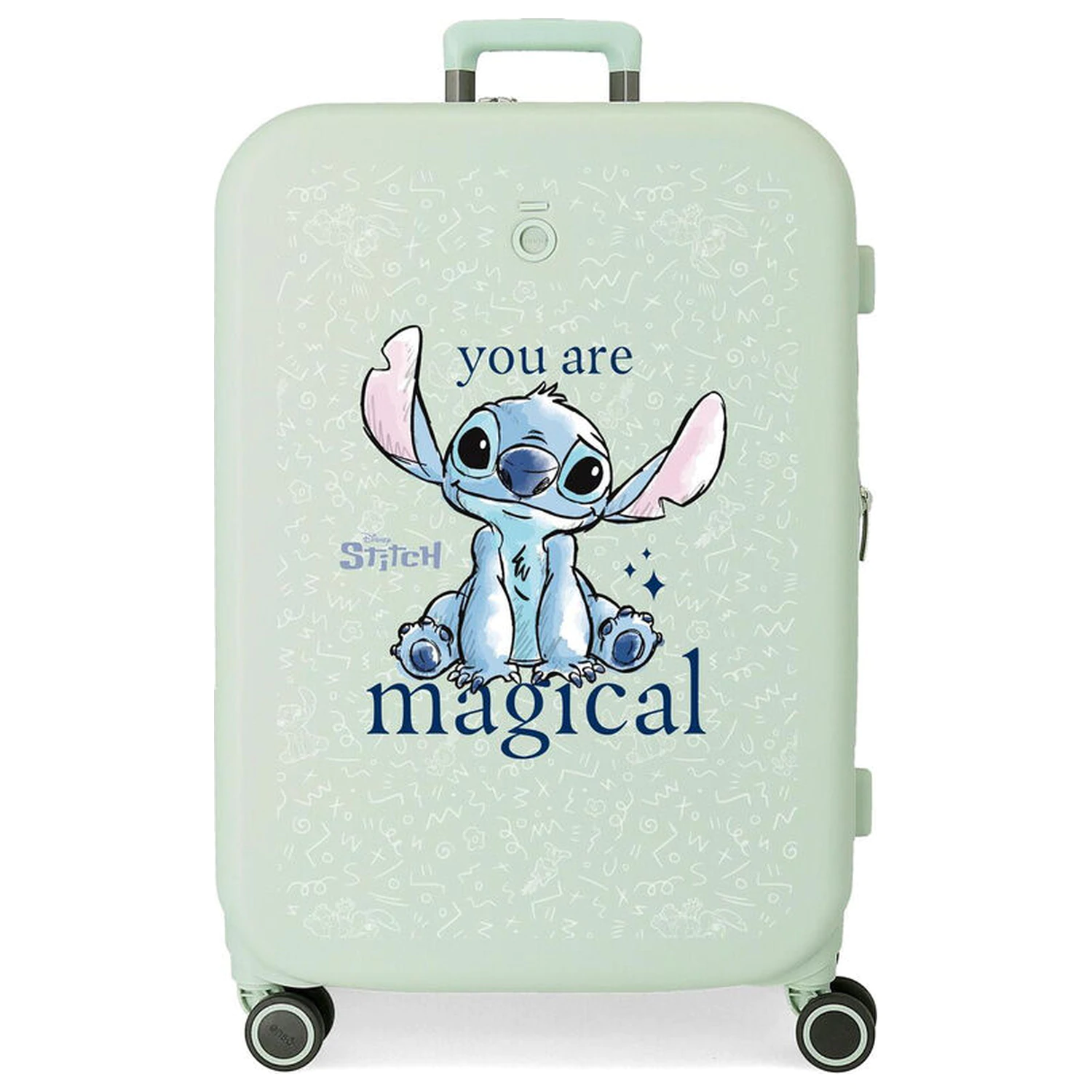 Disney Stitch You Are Magical ABS cestovný kufor na kolieskach 70cm produktová fotografia