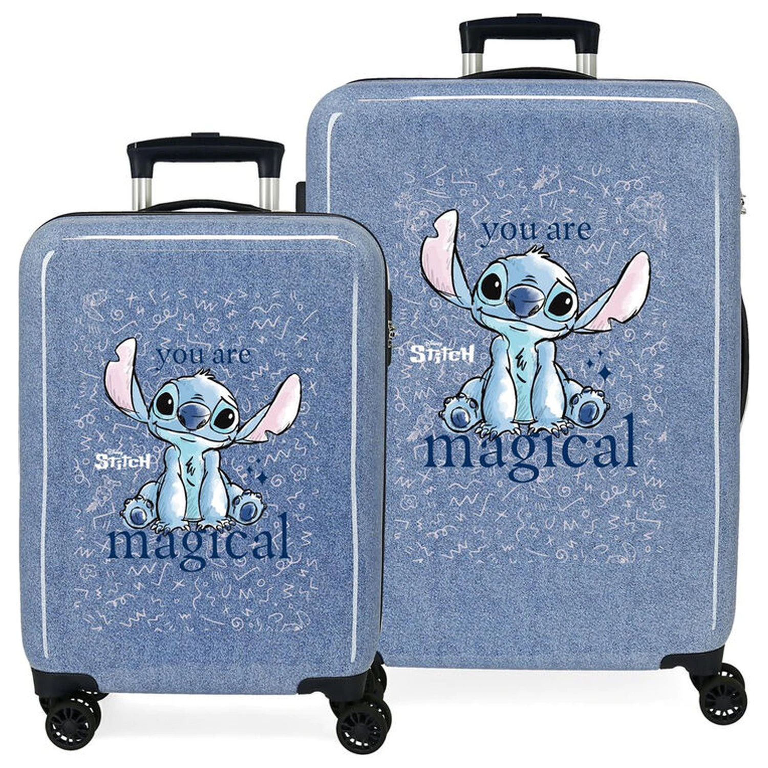 Disney Stitch You Are Magical Set 2 ABS trolley kufre 55-65cm produktová fotografia