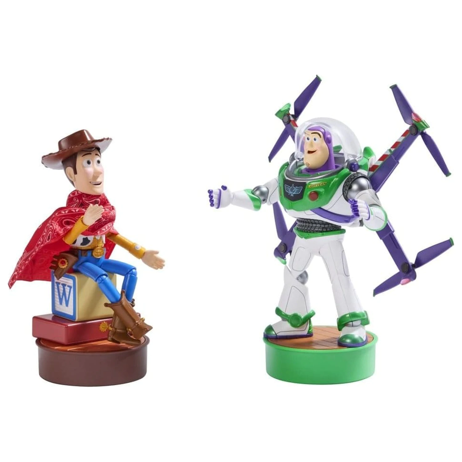 Disney Interactive Robot Toy Story 5 Set - Buzz Lightyear & Woody (Hi-Tech Edition) German Version produktová fotografia